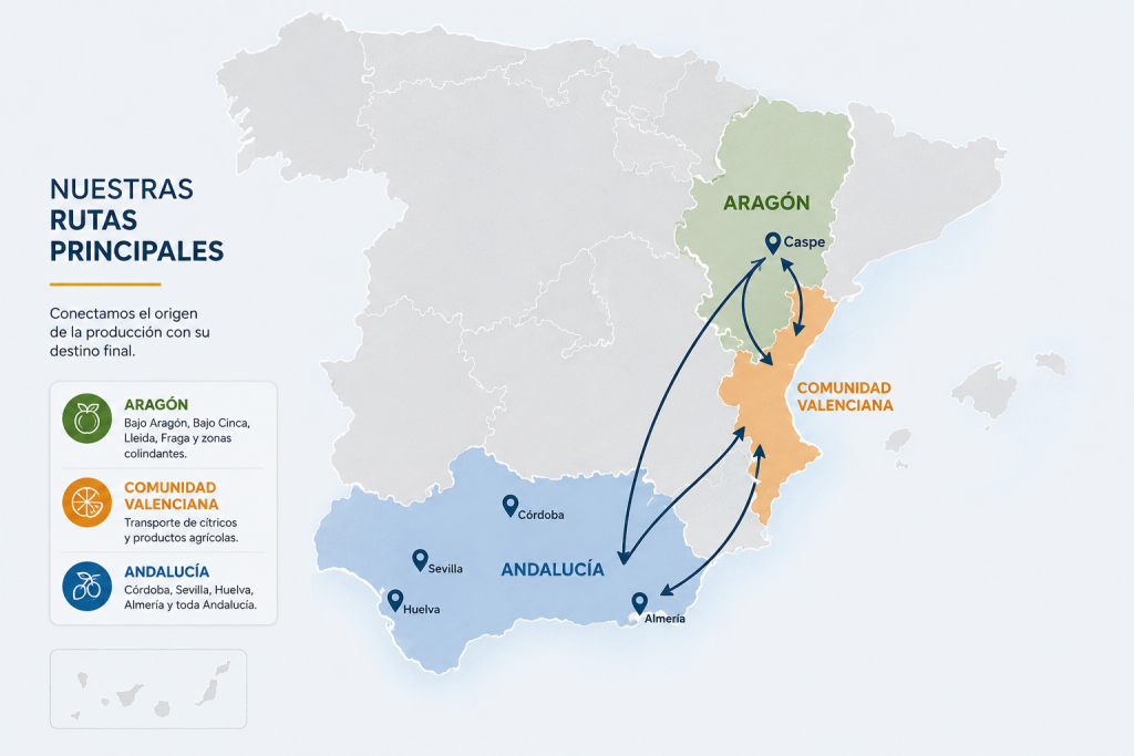 transporte de cítricos