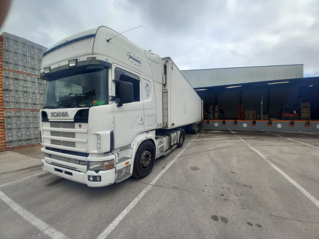 transporte para bancos de alimentos
